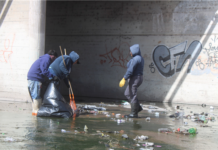 Limpia Gobierno Municipal interior del canal Chuvíscar de forma permanente