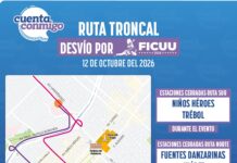 Implementarán desvíos temporales del Bowí en su ruta troncal por concierto de Alejandro Fernández