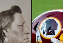 Descendientes de jefe blackfeet piden que Washington recupere su antiguo nombre y logo